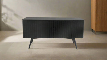 Remy Buffet Table 2 Door - Black at online8 furniture store Auckland