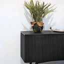 Remy Buffet Table 2 Door - Black at online8 furniture store Auckland