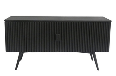Remy Buffet Table 2 Door - Black at online8 furniture store Auckland