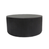 Remy Round Coffee Table - Black at online8 furniture store Auckland