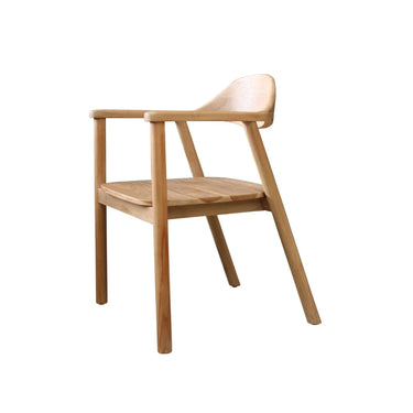 Remy Teak Armchair | Dining Chair - Natural at online8 furniture store Auckland