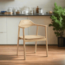 Remy Teak Armchair | Dining Chair - Natural at online8 furniture store Auckland