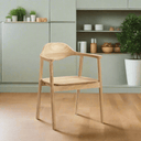Remy Teak Armchair | Dining Chair - Natural at online8 furniture store Auckland