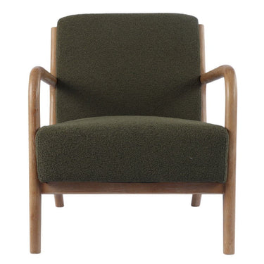Renfrow Boucle Armchair - Green at online8 furniture store Auckland