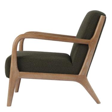 Renfrow Boucle Armchair - Green at online8 furniture store Auckland