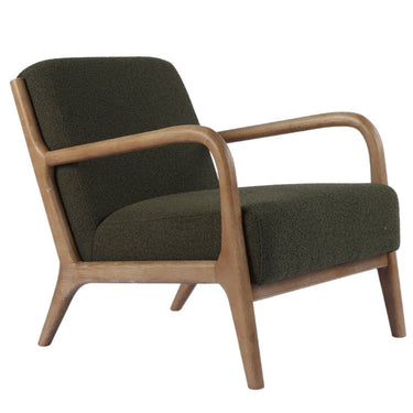 Renfrow Boucle Armchair - Green at online8 furniture store Auckland