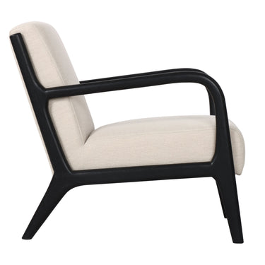 Renfrow Herringbone Cream Armchair at online8 furniture store Auckland