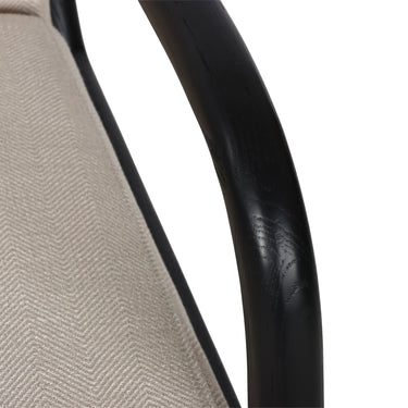 Renfrow Herringbone Cream Armchair at online8 furniture store Auckland