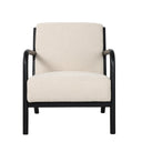 Renfrow Herringbone Cream Armchair at online8 furniture store Auckland