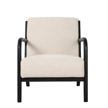 Renfrow Herringbone Cream Armchair at online8 furniture store Auckland