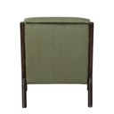 Renfrow Velvet Armchair - Olive at online8 furniture store Auckland