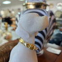 Resin Labrador Dog Statue - White at online8 furniture store Auckland