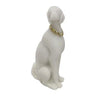 Resin Labrador - White at online8 furniture store Auckland