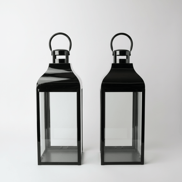 Rick Stainless Steel Lantern at online8 furniture store Auckland