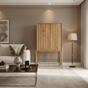 Ridge 2 Door Drinks Cabinet - 1500mm at Online8 Furniture Auckland NZ