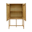 Ridge 2 Door Drinks Cabinet - 1500mm at Online8 Furniture Auckland NZ