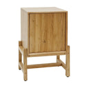 Ridge Acacia Timber Bedside Table at online8 furniture store Auckland