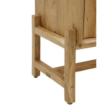 Ridge Acacia Timber Bedside Table at online8 furniture store Auckland