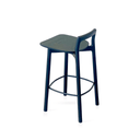 Riga Bar Chair - Black at online8 furniture store Auckland