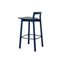 Riga Bar Chair - Black at online8 furniture store Auckland