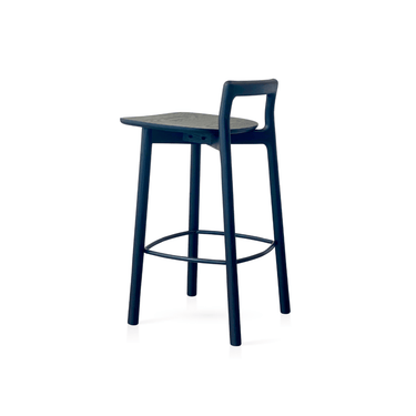 Riga Bar Chair - Black at online8 furniture store Auckland