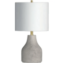 Riley Cement Table Lamp at online8 furniture store Auckland