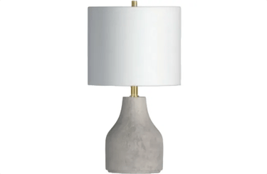 Riley Cement Table Lamp at online8 furniture store Auckland