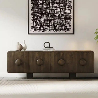 Riva Sideboard - Premium Brown at online8 furniture store Auckland