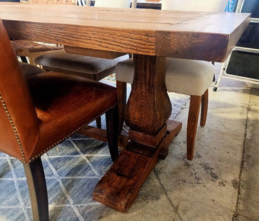 Rivas Reclaimed Elm Dining Table  - 3000mm at online8 furniture store Auckland