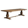 Rivas Reclaimed Elm Dining Table  - 3000mm at online8 furniture store Auckland