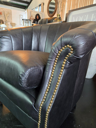Roosevelt Tub Armchair Belon Black