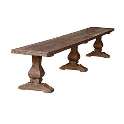 Chelmswood Bench - Reclaimed Elm - 3000mm