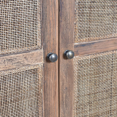 Louise Old Elm Arched Cabinet
