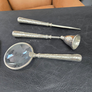 Allure Magnifying Glass With Letter Opener & Candle Snuffer