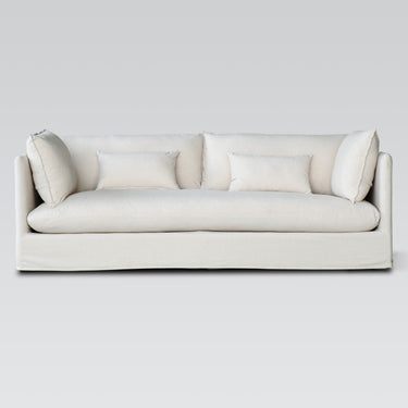Amsterdam Slip Cover 3 Seat Sofa - Neutral Linen