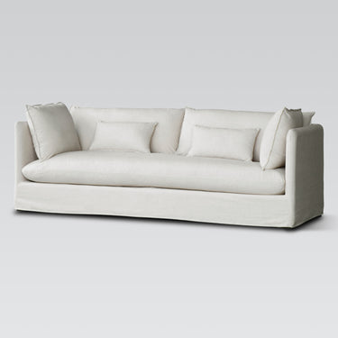 Amsterdam Slip Cover 3 Seat Sofa - Neutral Linen