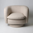 Roko Swivel Armchair – Biscotti at Online8 Furniture Auckland NZ