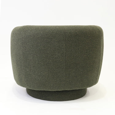 Roko Swivel Armchair – Olive at online8 furniture store Auckland