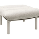 Roma Outdoor Footstool – Beige at Online8 Furniture Auckland NZ