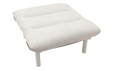 Roma Outdoor Footstool – Beige at Online8 Furniture Auckland NZ