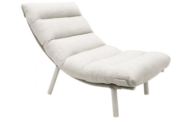 Roma Outdoor Lounge Chair – Beige at online8 furniture store Auckland