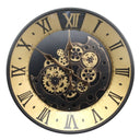 Roman Wall Clock with Gears at online8 furniture store Auckland