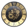 Roman Wall Clock with Gears at online8 furniture store Auckland
