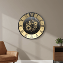 Roman Wall Clock with Gears at online8 furniture store Auckland