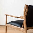Romano Mid-Century Armchair Black at online8 furniture store Auckland
