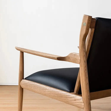 Romano Mid-Century Armchair Black at online8 furniture store Auckland