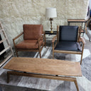 Romano Mid-Century Armchair Black at online8 furniture store Auckland