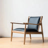 Romano Mid-Century Armchair Black at online8 furniture store Auckland