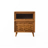 Rosen Bedside Table with Swivel Top at online8 furniture store Auckland