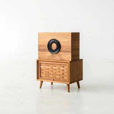 Rosen Bedside Table with Swivel Top at online8 furniture store Auckland